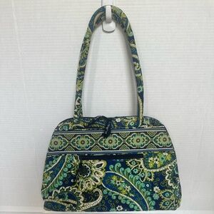 Vera Bradley Retired Pattern Rhythm And Blues Shoulder Bag Purse